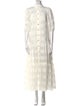 Zimmermann Mock Neck Long Dress