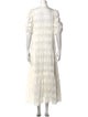 Zimmermann Mock Neck Long Dress