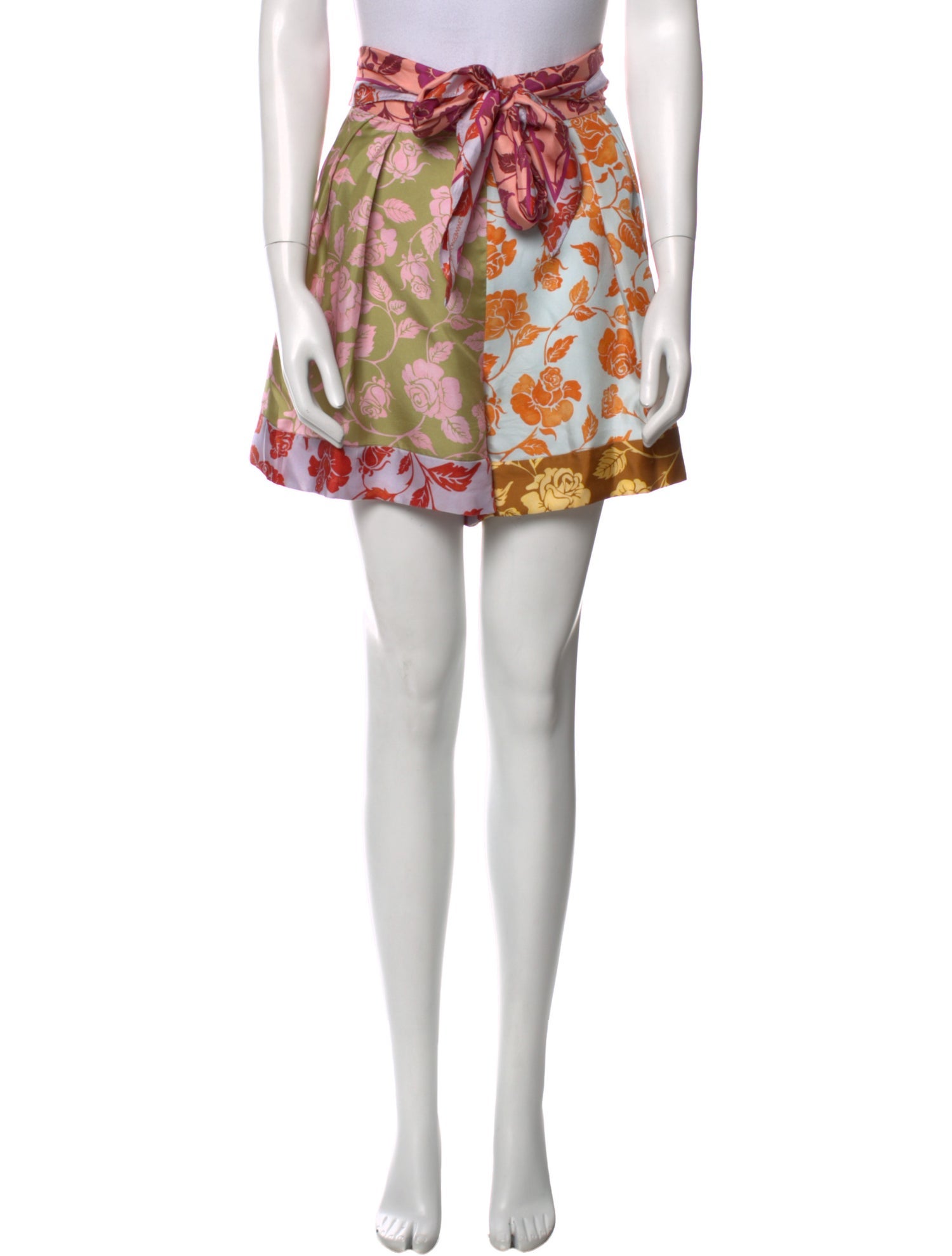 Zimmermann Silk Mini Shorts