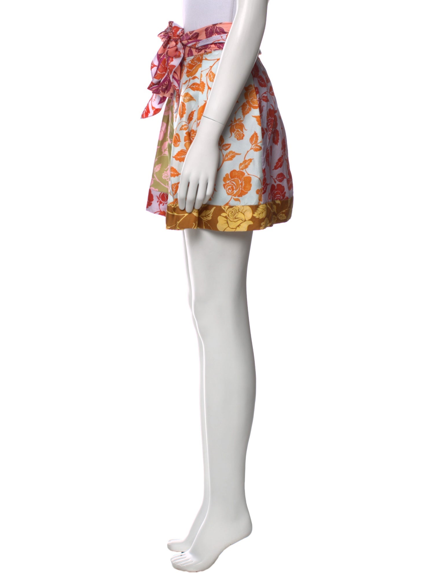 Zimmermann Silk Mini Shorts