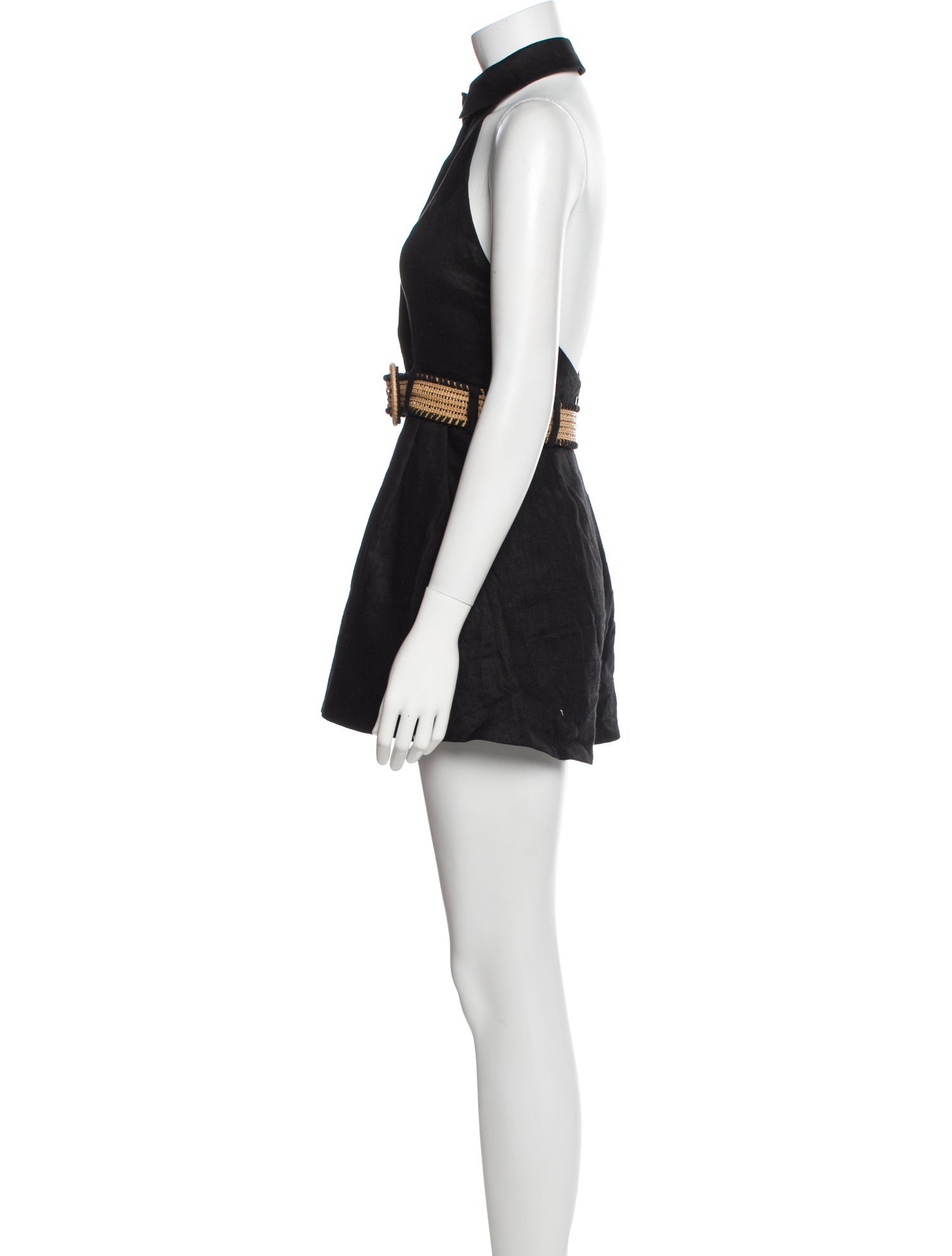 Zimmermann Linen Halterneck Romper