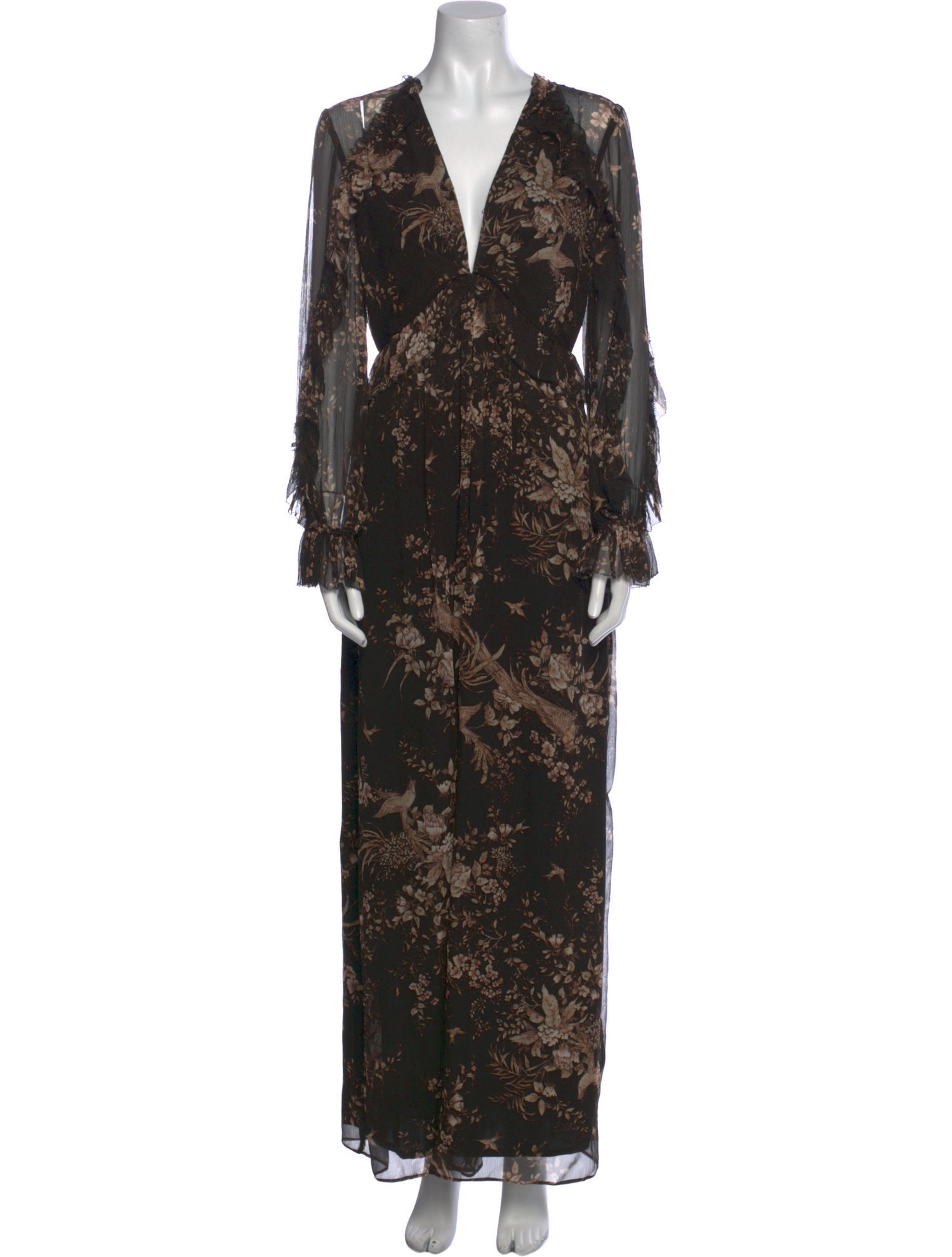 Zimmermann Silk Printed Jumpsuit