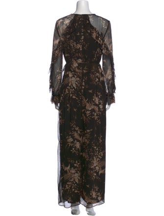 Zimmermann Silk Printed Jumpsuit
