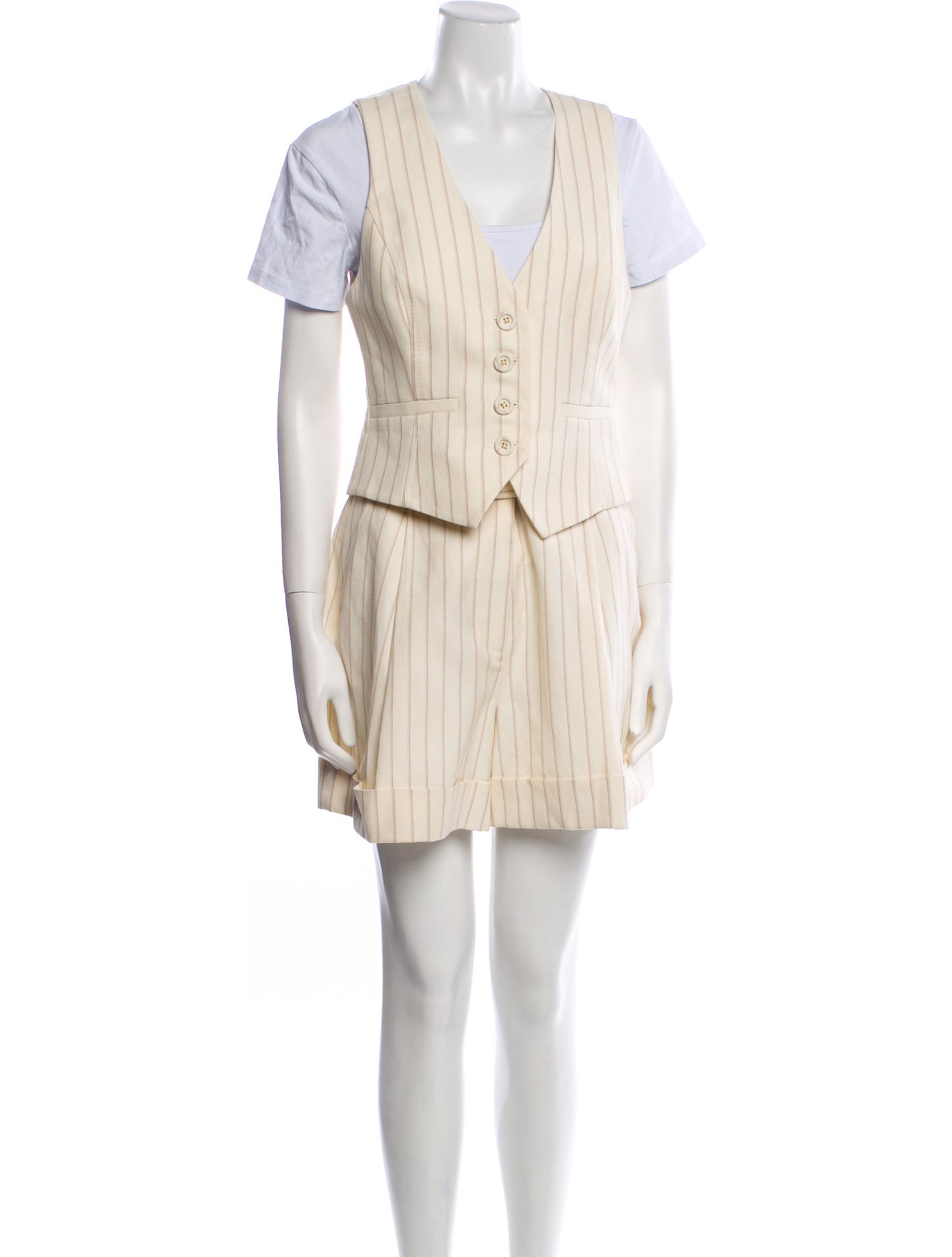 Zimmermann Striped Short Set