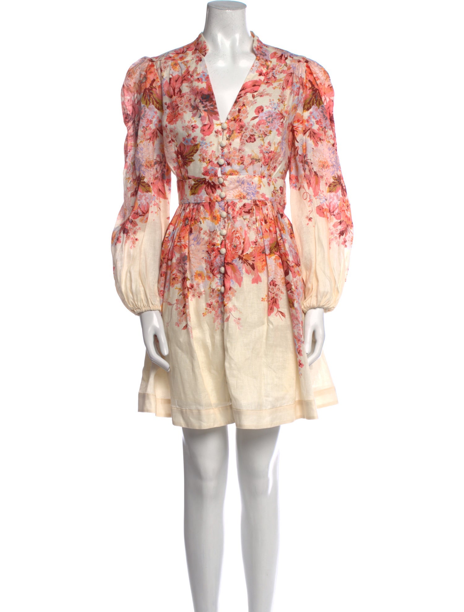 Zimmermann Linen Mini Dress