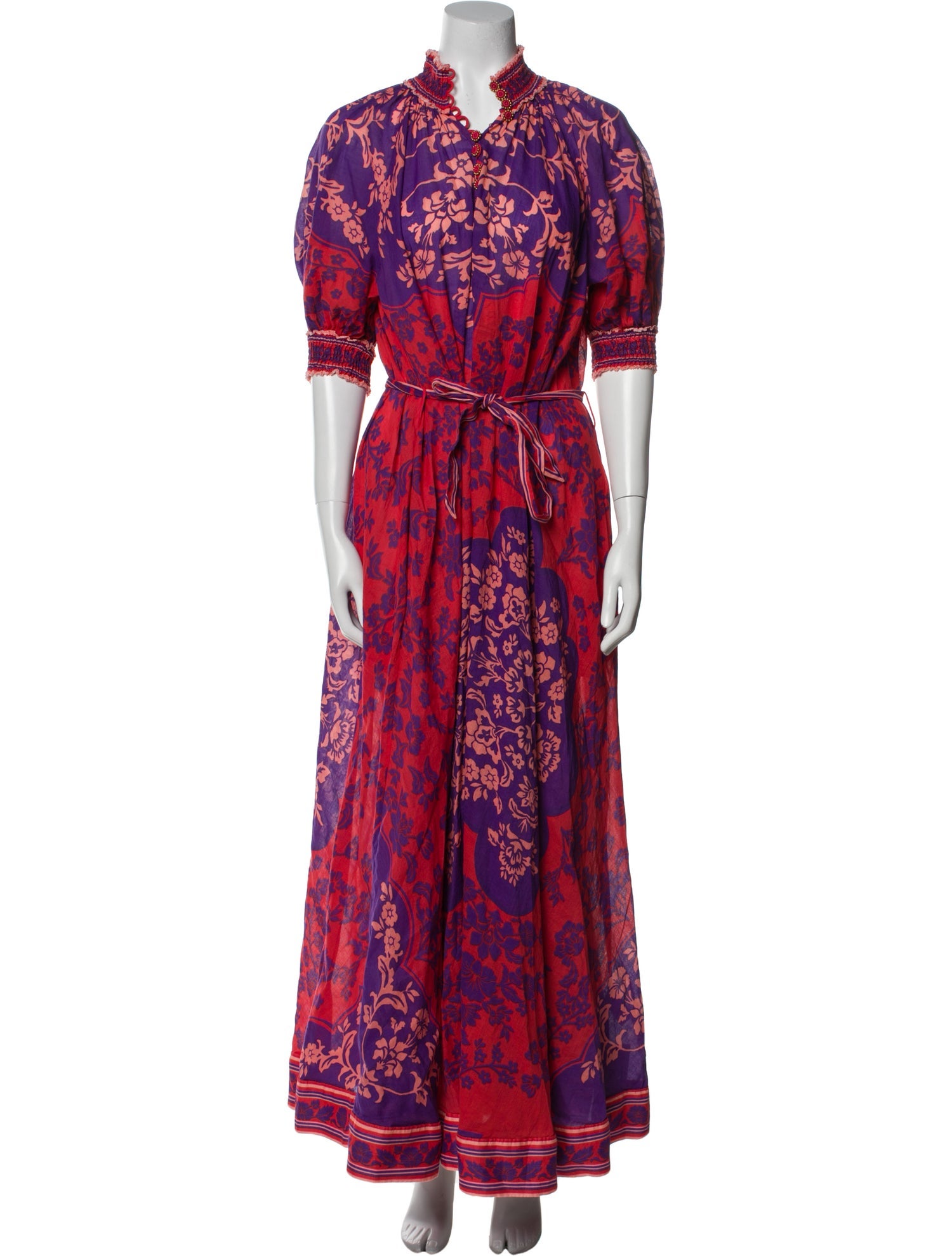 Zimmermann Floral Print Long Dress