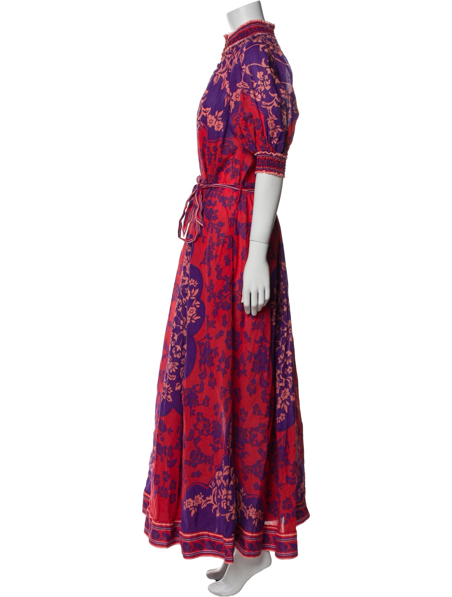 Zimmermann Floral Print Long Dress
