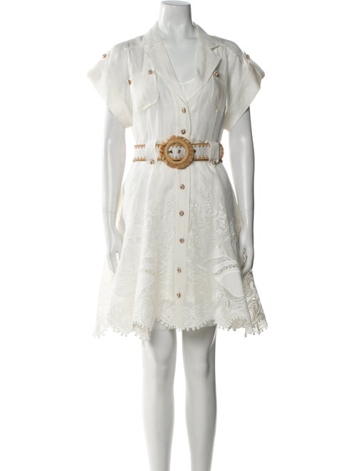Zimmermann Linen Mini Dress