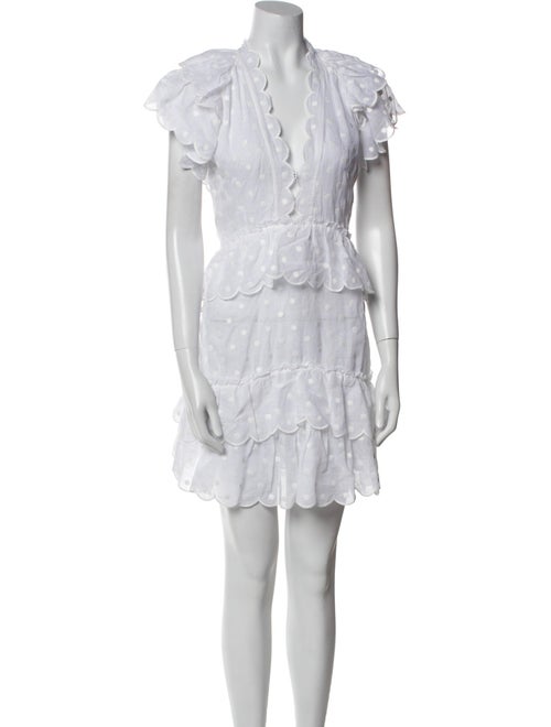 Zimmermann V-Neck Mini Dress