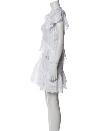 Zimmermann V-Neck Mini Dress