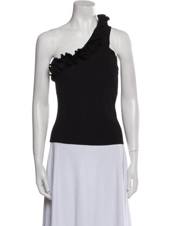 Zimmermann One-Shoulder Sleeveless Top