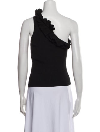 Zimmermann One-Shoulder Sleeveless Top