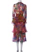 Zimmermann Floral Print Long Dress