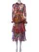 Zimmermann Floral Print Long Dress