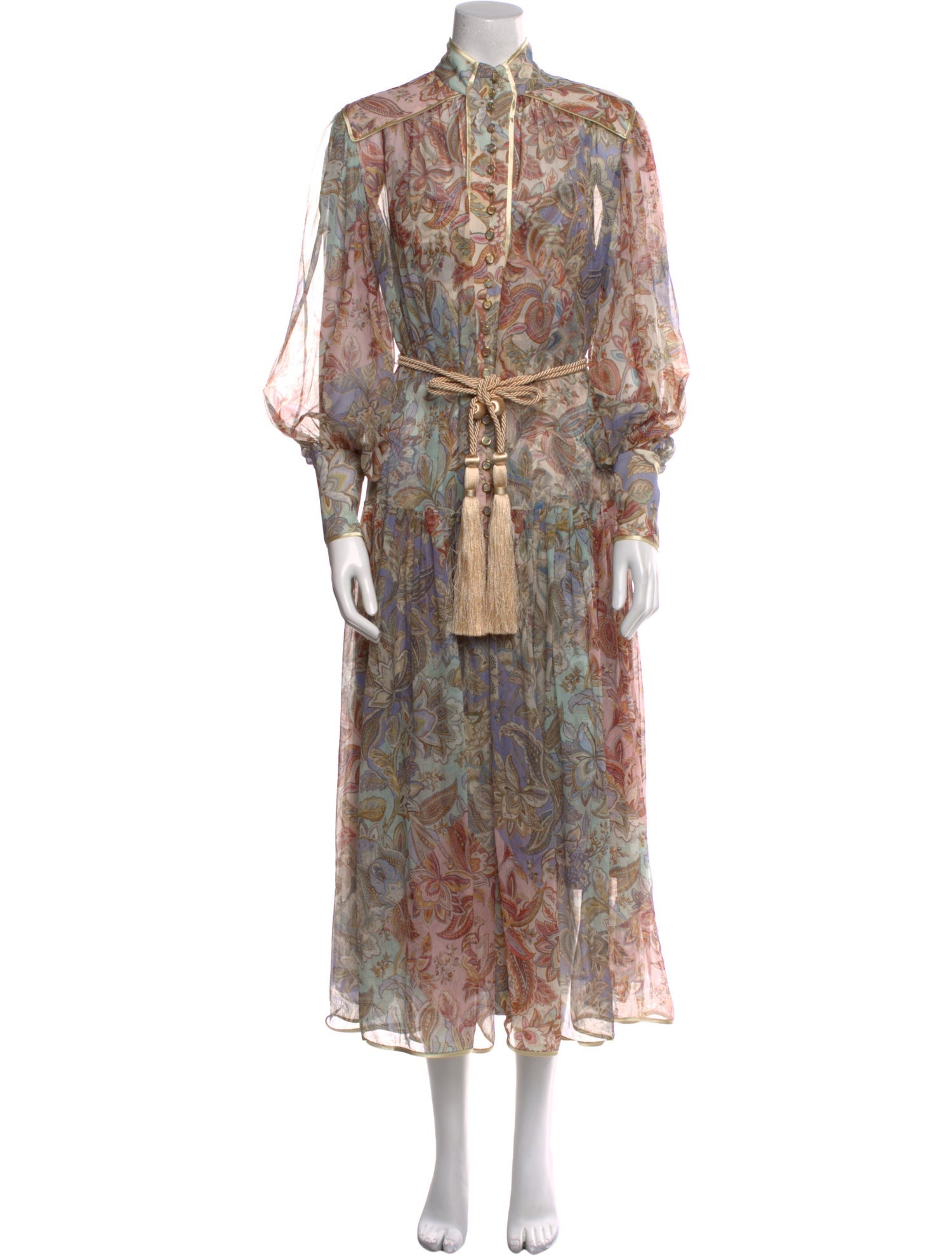 Zimmermann Silk Long Dress