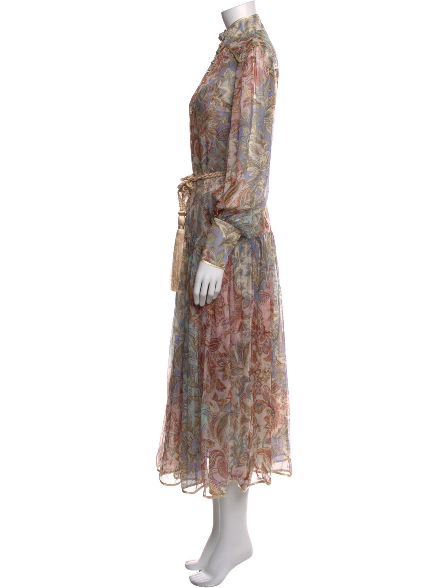 Zimmermann Silk Long Dress