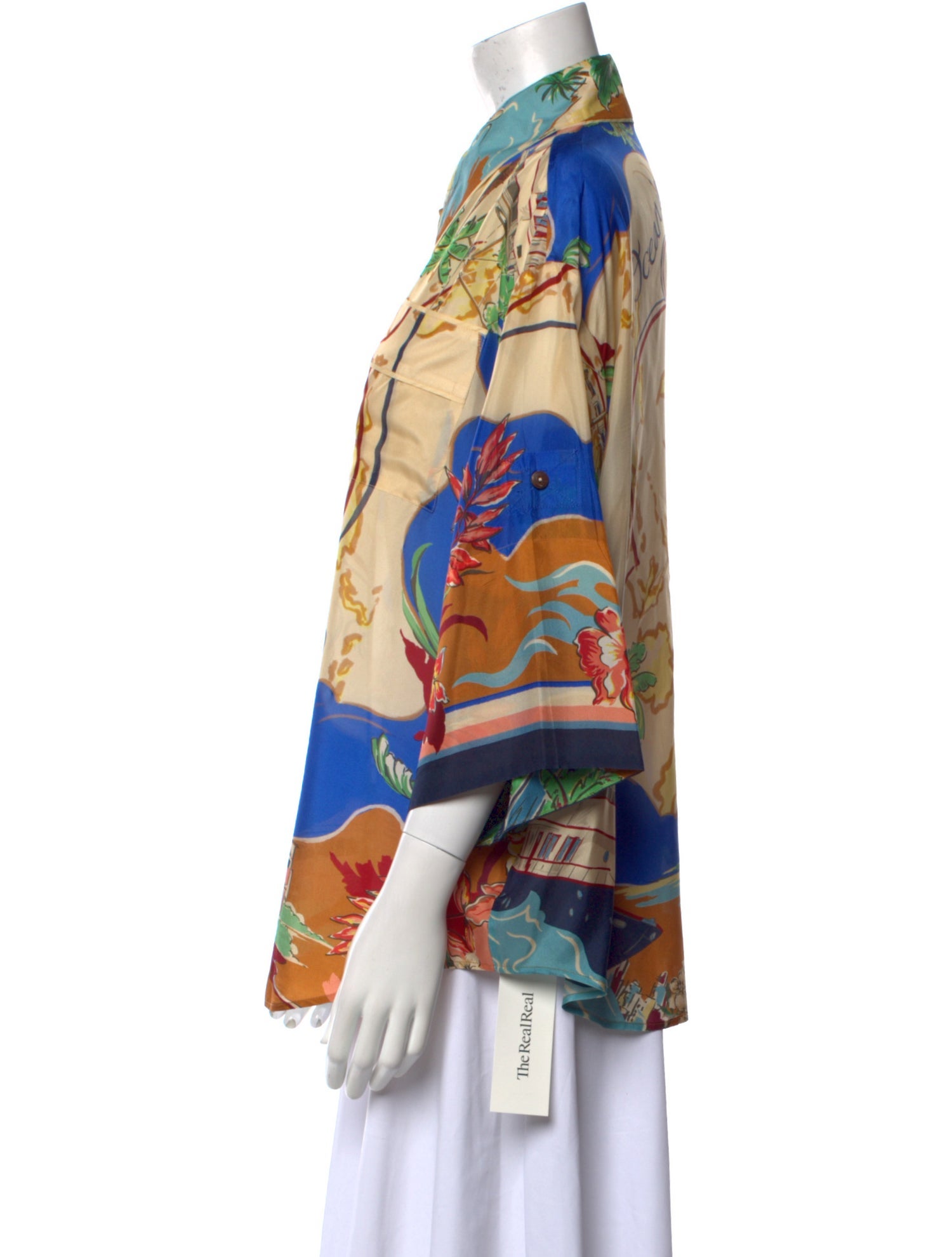 Zimmermann Silk Printed Tunic