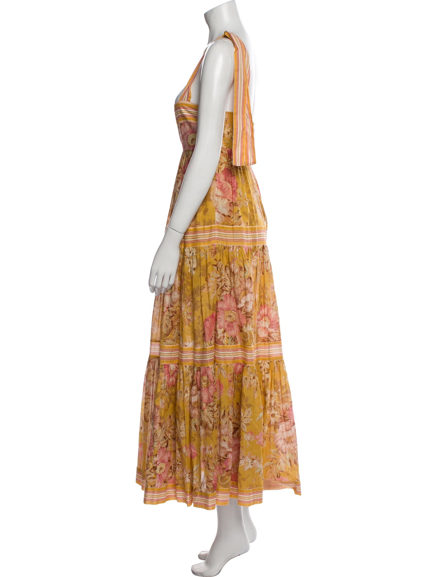 Zimmermann Floral Print Long Dress