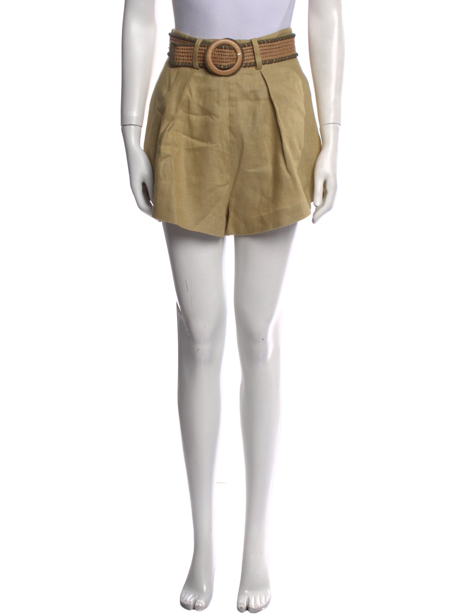 Zimmermann Linen Mini Shorts