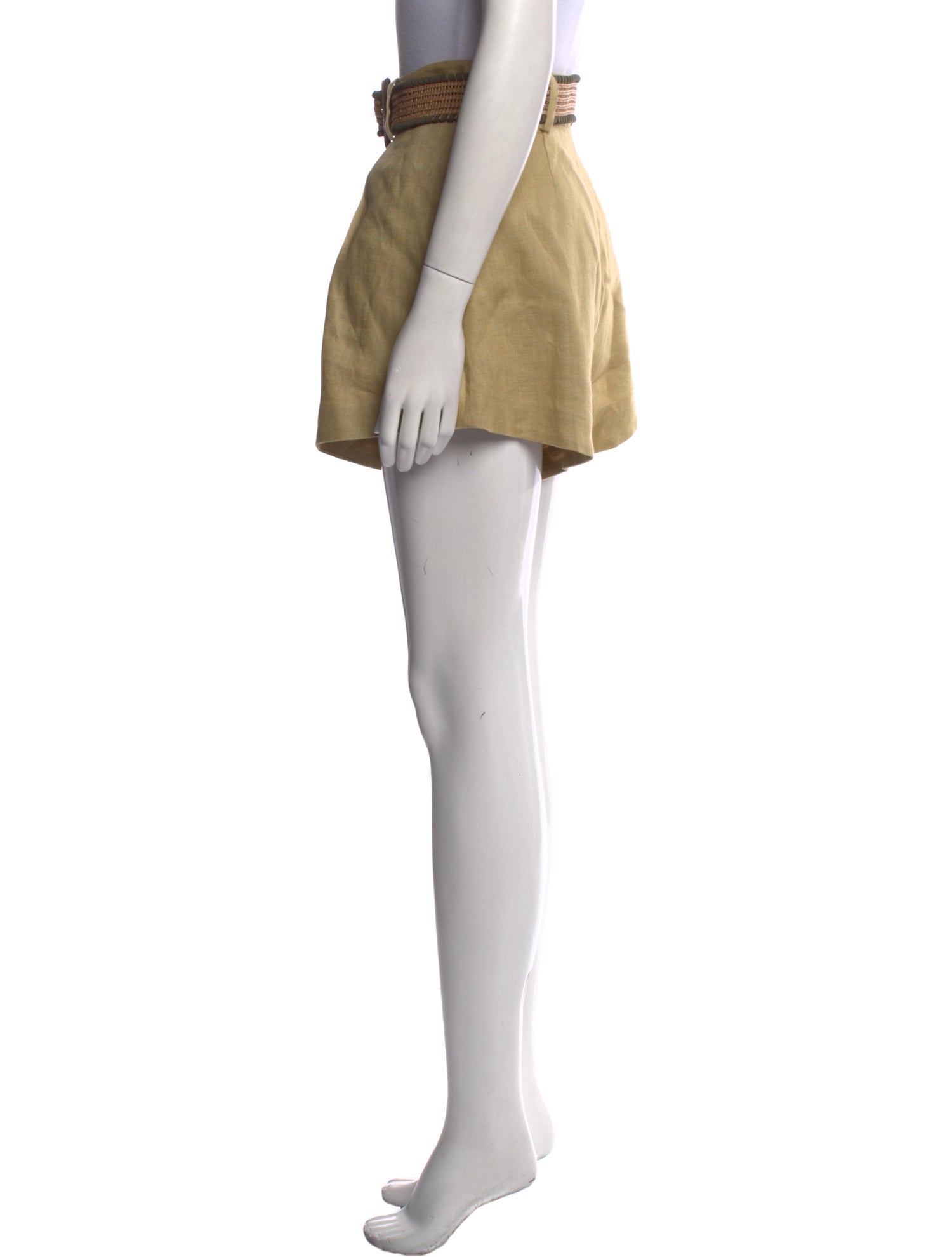 Zimmermann Linen Mini Shorts