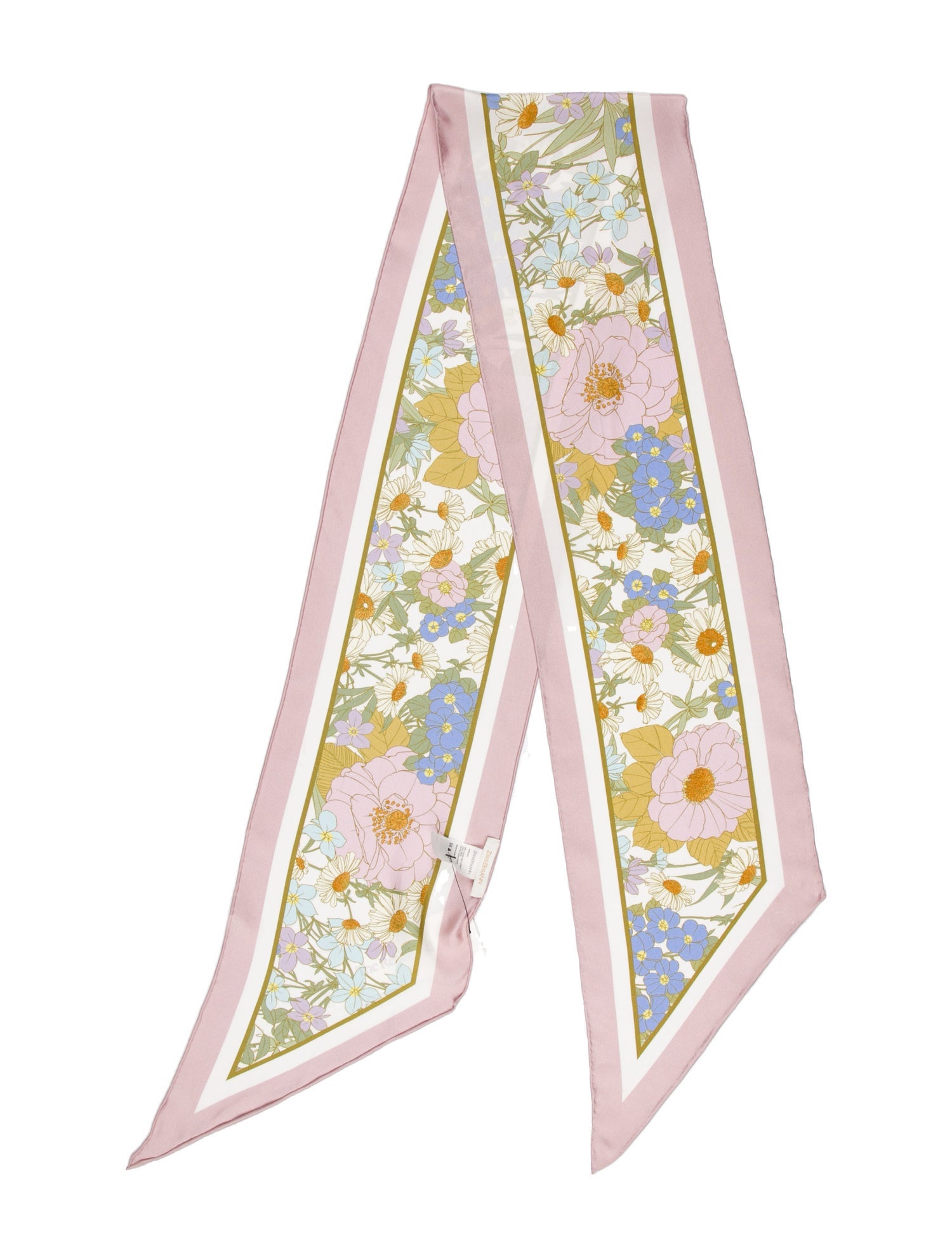 Zimmermann Silk Floral Print Bandeau