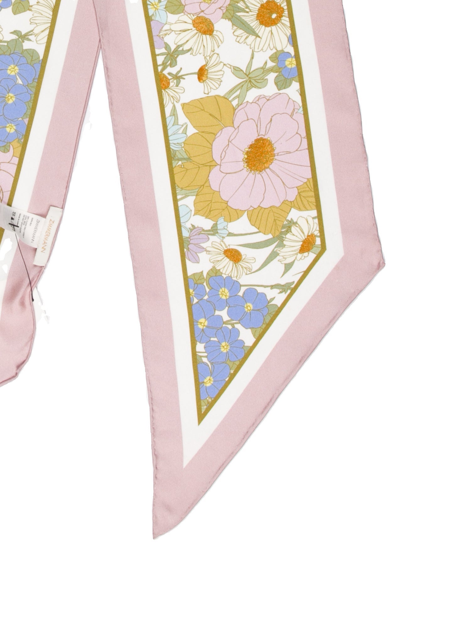 Zimmermann Silk Floral Print Bandeau