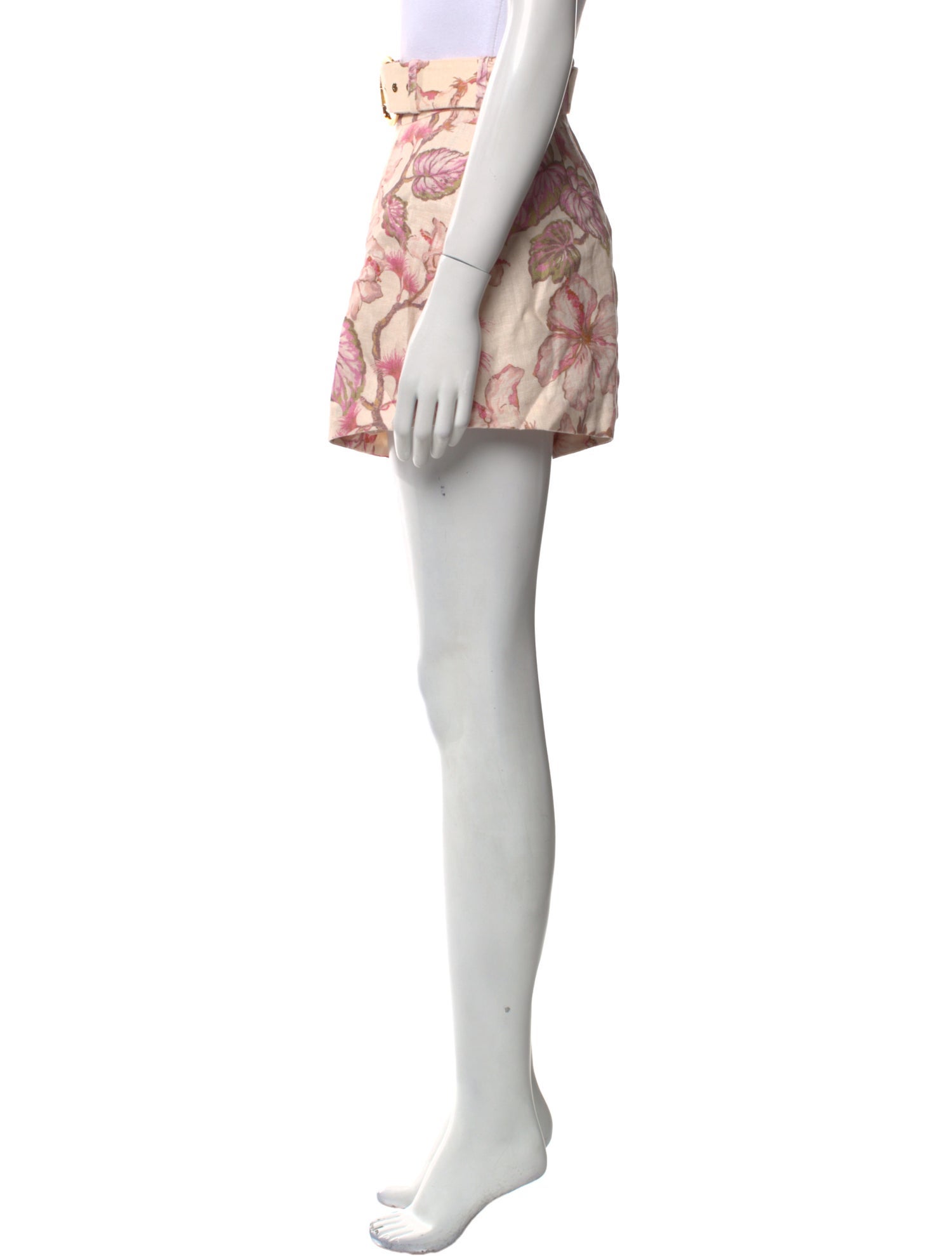 Zimmermann Linen Mini Shorts