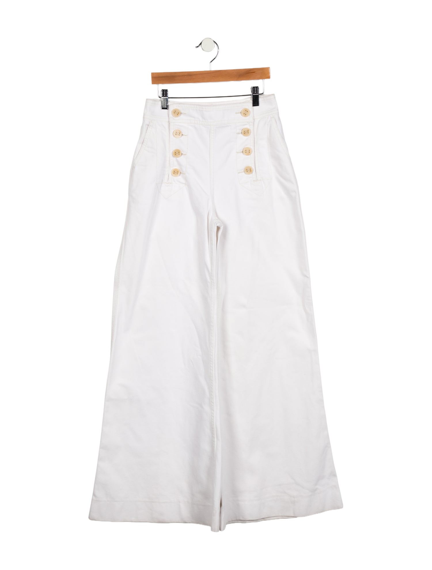 Zimmermann Mid-Rise Wide Leg Jeans