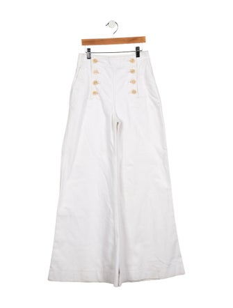 Zimmermann Mid-Rise Wide Leg Jeans