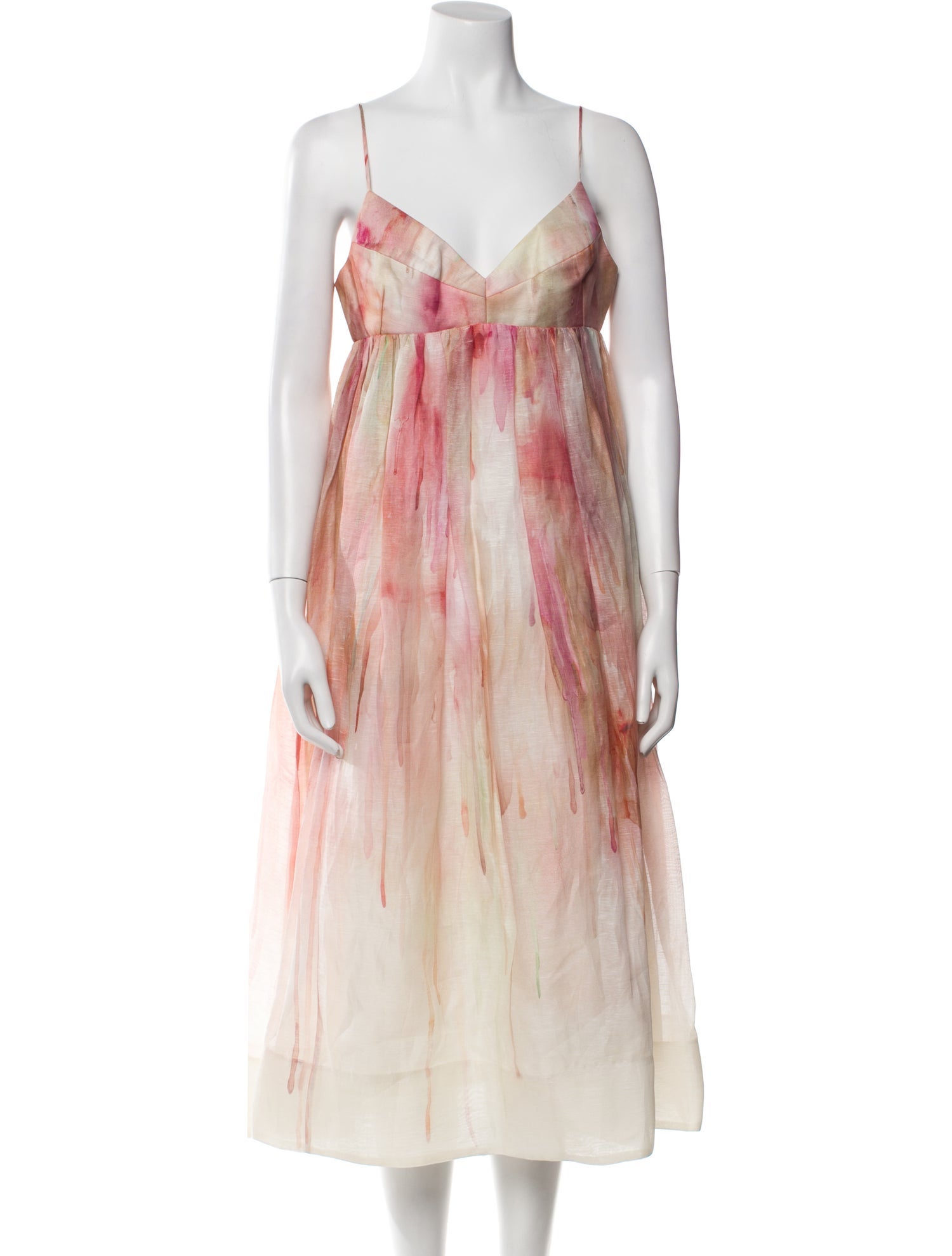 Zimmermann Linen Midi Length Dress