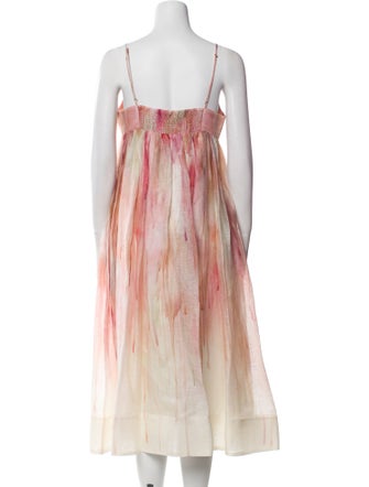 Zimmermann Linen Midi Length Dress