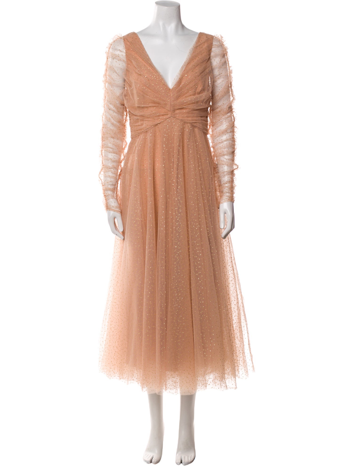 Zimmermann V-Neck Midi Length Dress w/ Tags