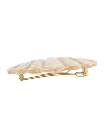 Zimmermann Acetate Seashell Studded Hair Clip