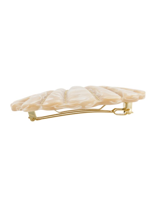 Zimmermann Acetate Seashell Studded Hair Clip