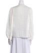 Zimmermann Linen Mock Neck Button-Up Top