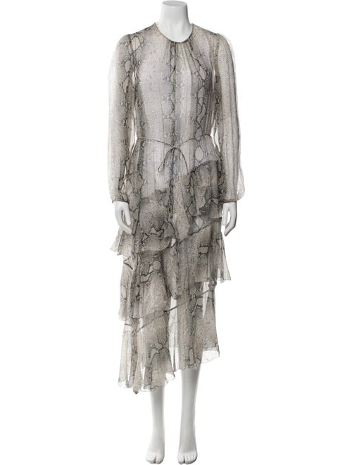 Zimmermann Silk Midi Length Dress