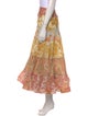 Zimmermann Floral Print Midi Length Skirt