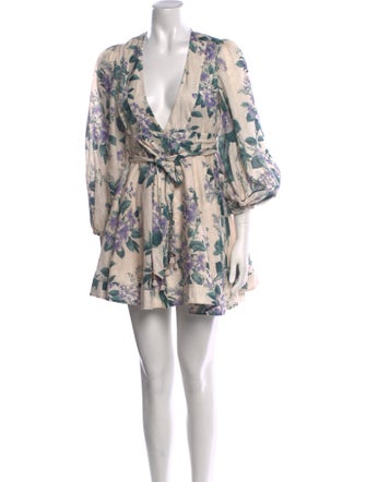 Zimmermann Linen Mini Dress