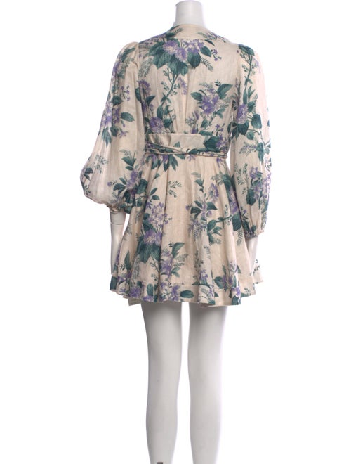 Zimmermann Linen Mini Dress