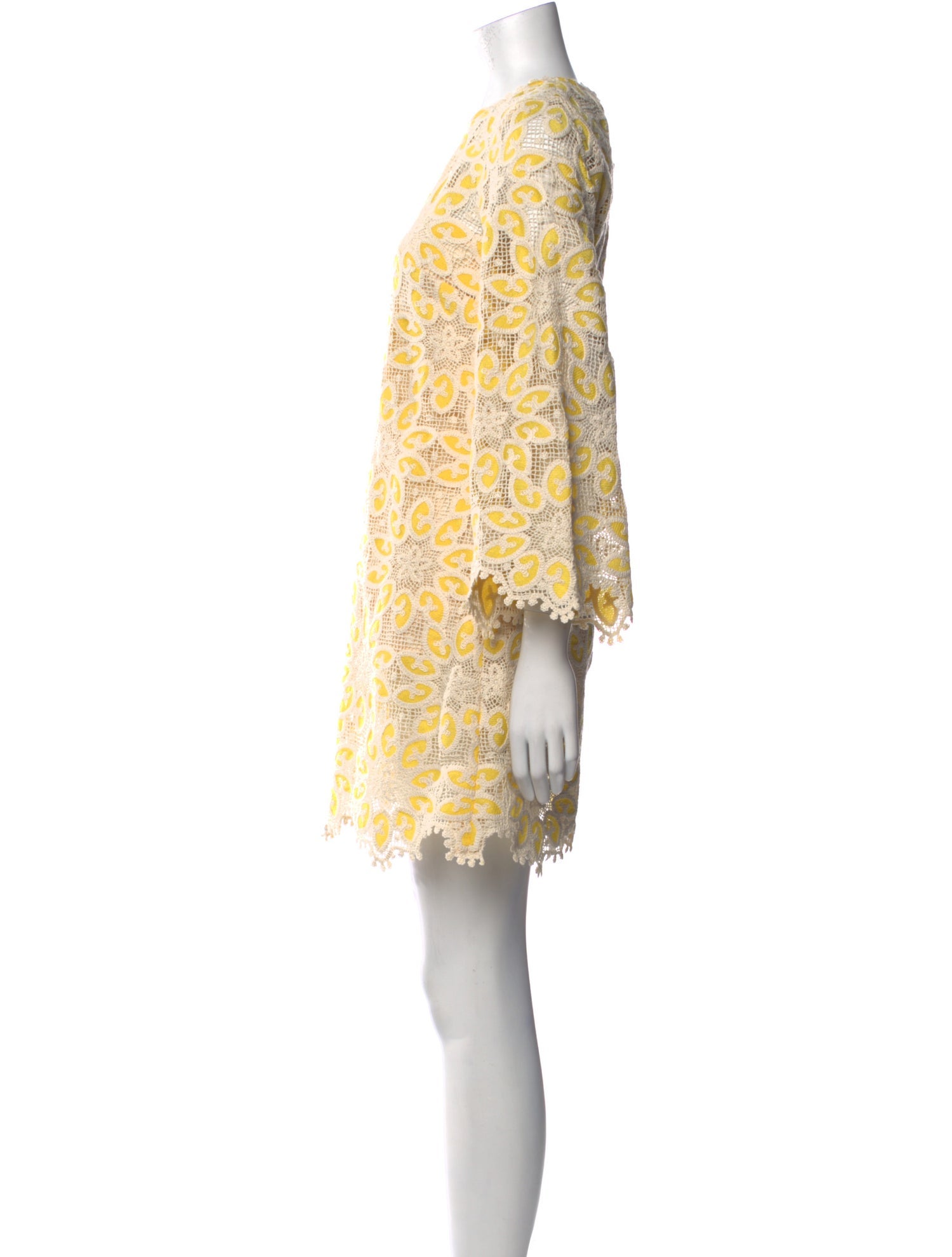 Zimmermann Lace Pattern Mini Dress w/ Tags