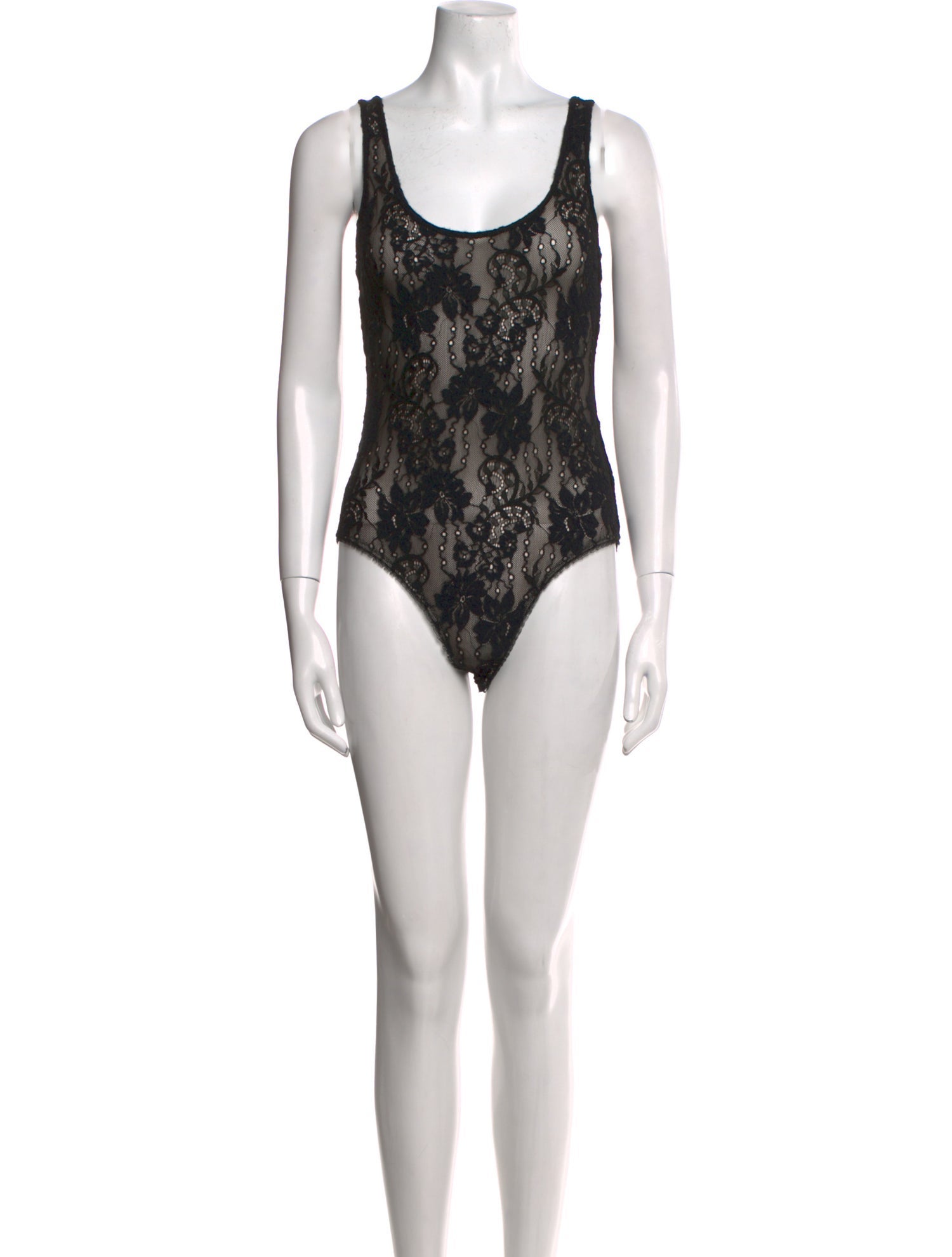 Zimmermann Nylon Scoop Neck Bodysuit w/ Tags