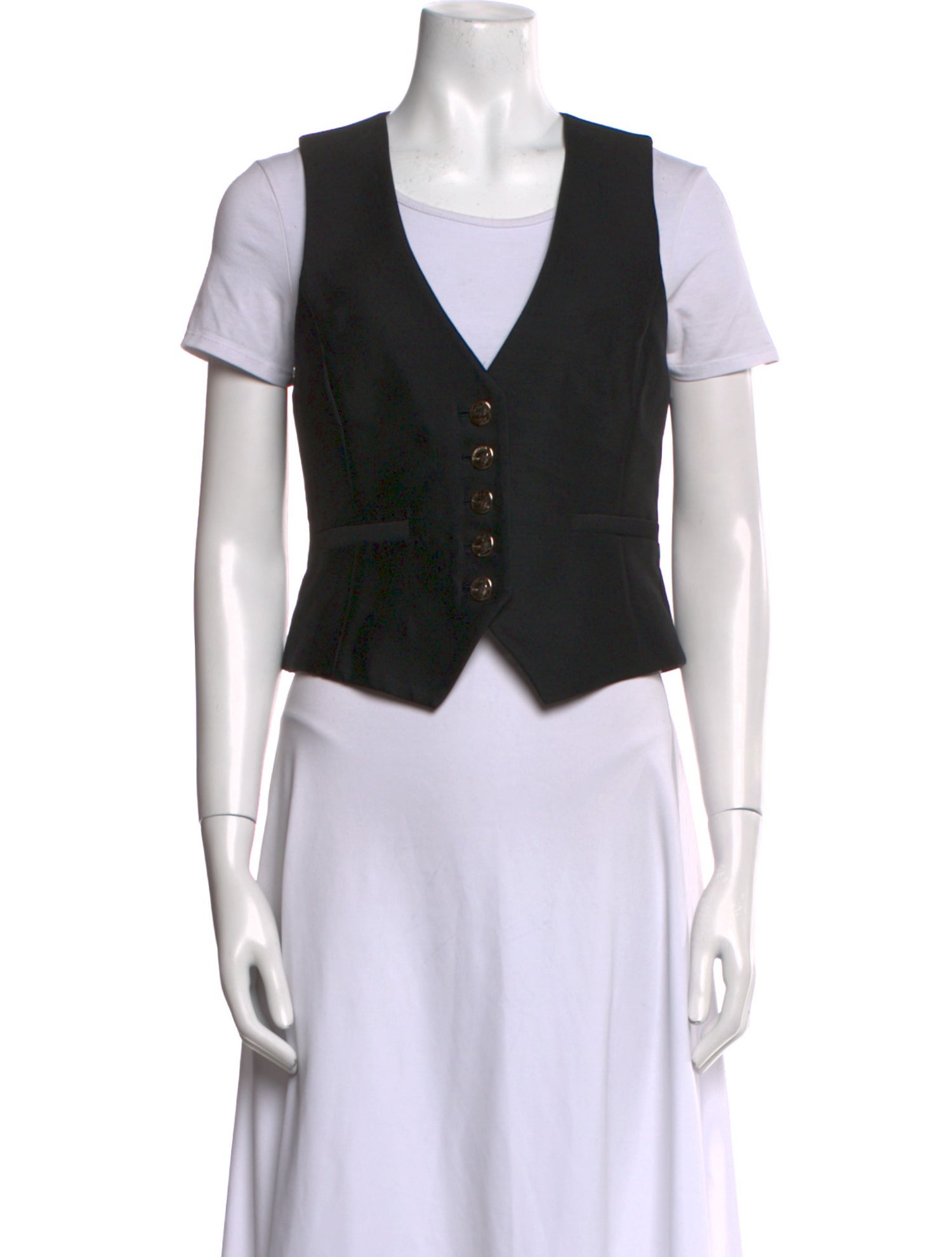 Zimmermann Wool V-Neck Crop Top w/ Tags