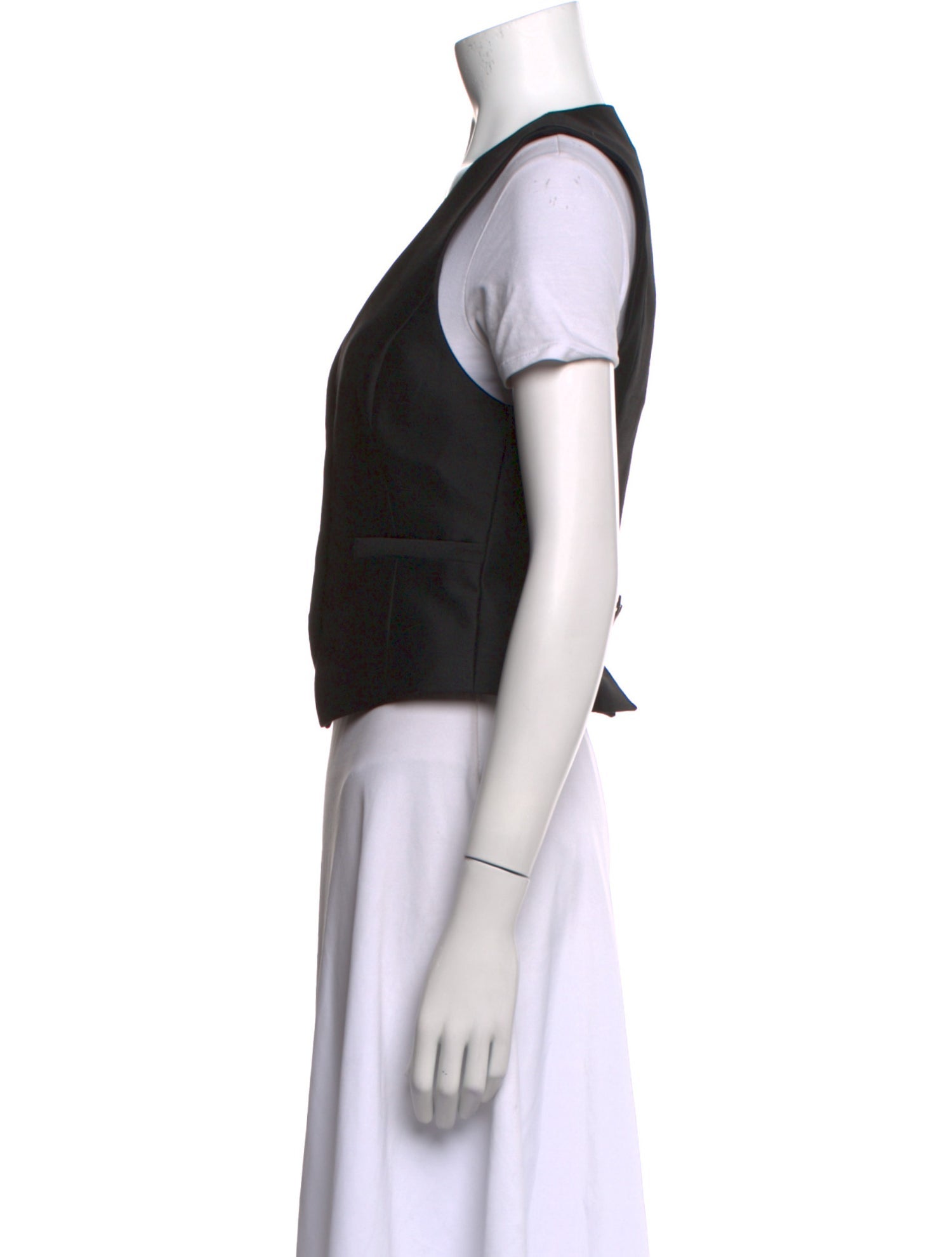 Zimmermann Wool V-Neck Crop Top w/ Tags