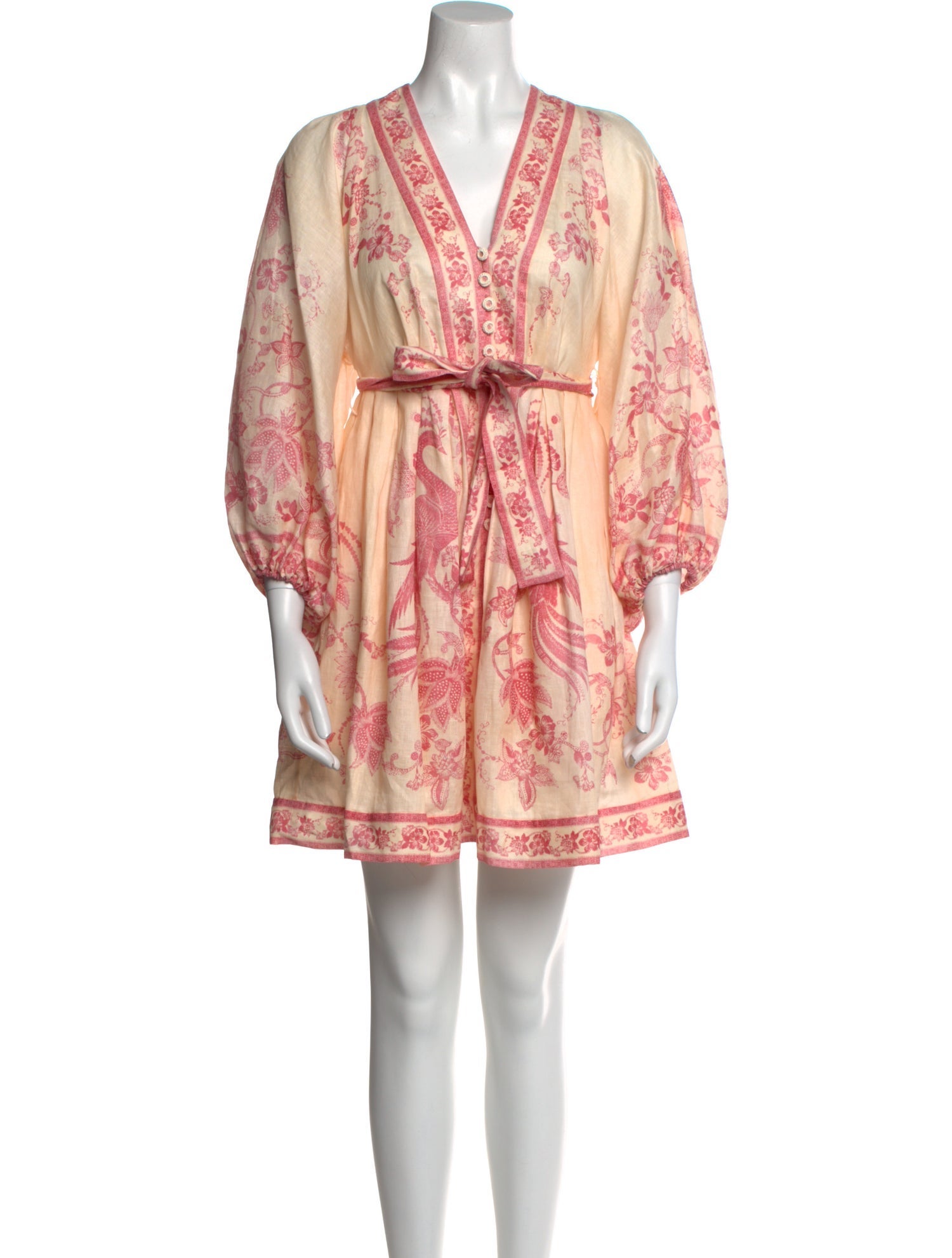 Zimmermann Linen Mini Dress w/ Tags