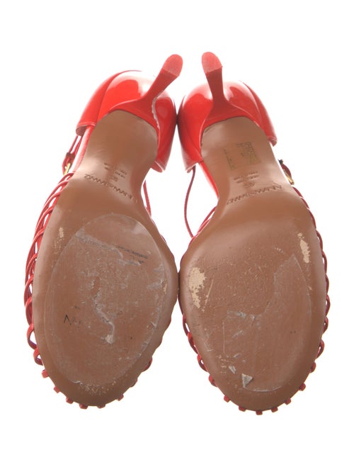 Zimmermann Patent Leather T-Strap Pumps