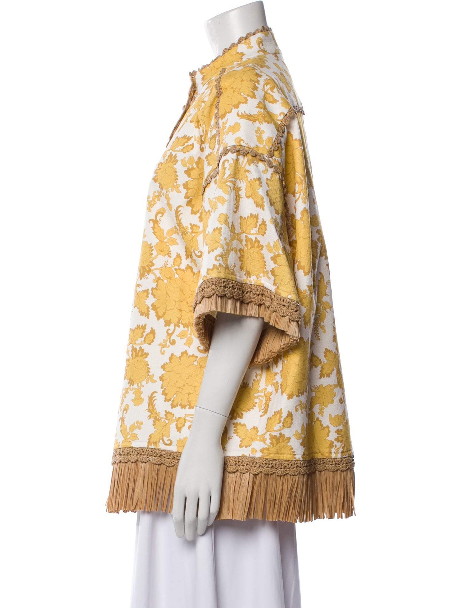 Zimmermann Printed Mock Neck Tunic