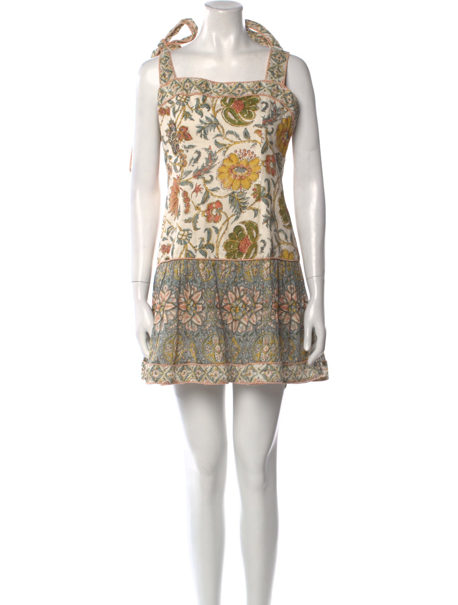 Zimmermann Linen Mini Dress