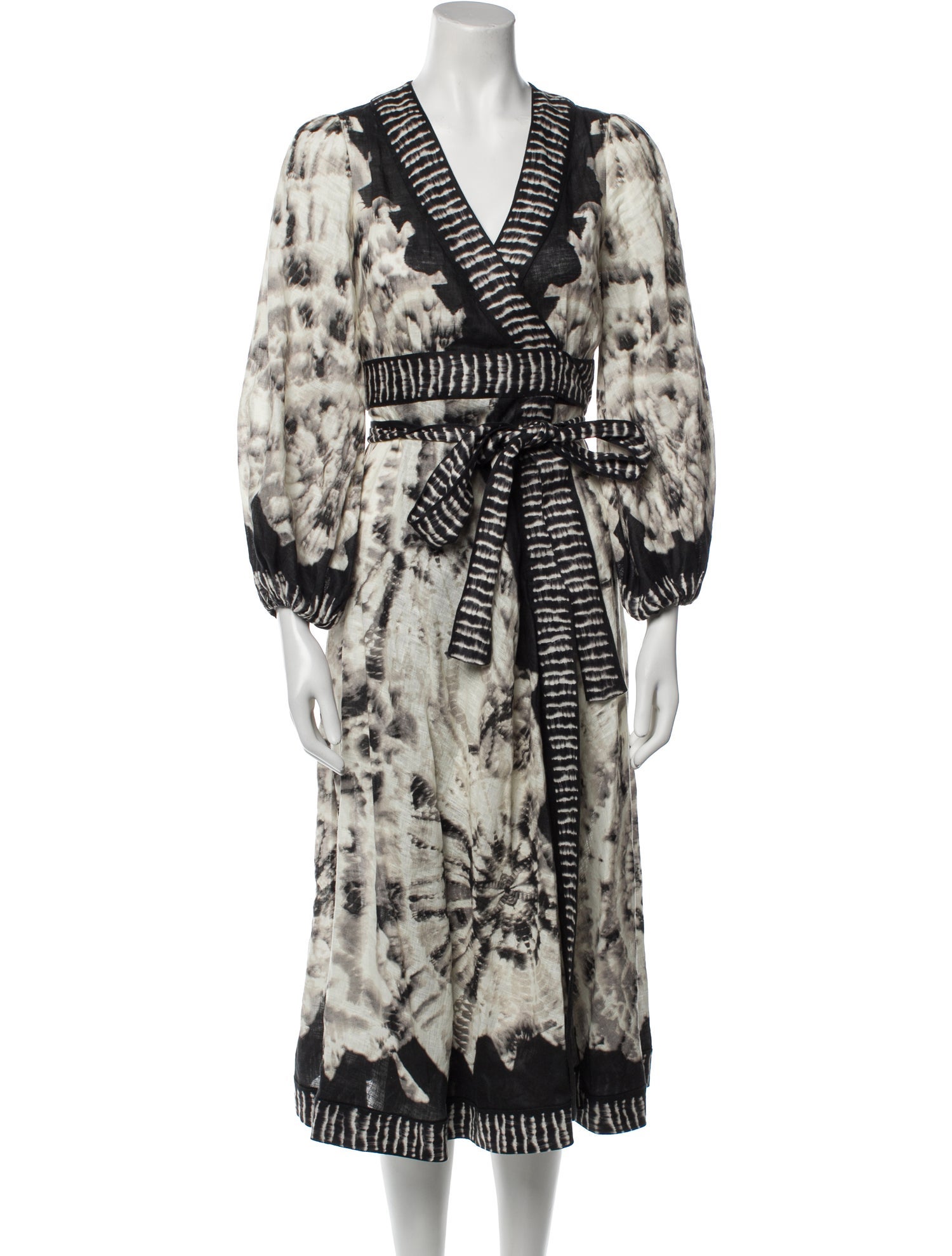 Zimmermann Linen Midi Length Dress