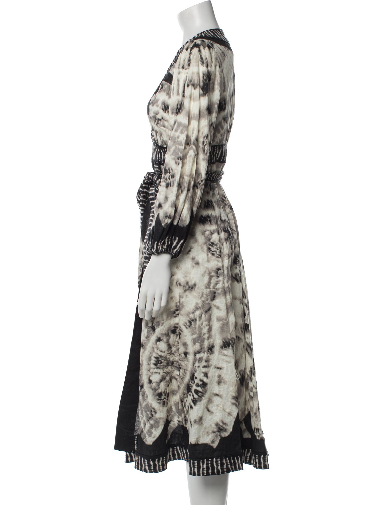 Zimmermann Linen Midi Length Dress