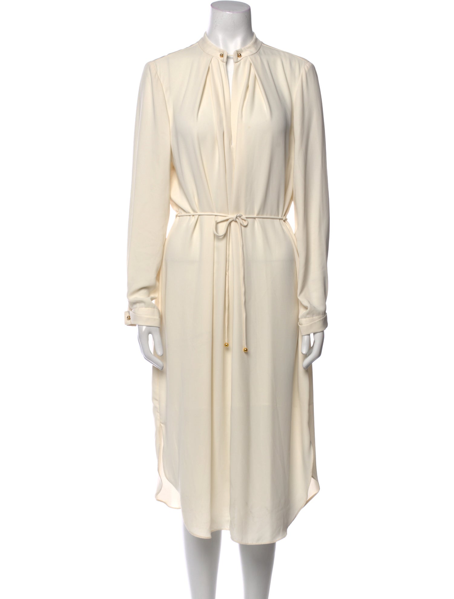 Zimmermann Mock Neck Midi Length Dress